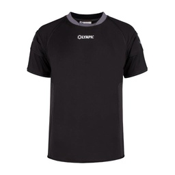 [10/01/02027/1026-116] 10/01/02027 - TOP 2.0 SHIRT S/S (116, ZWART/GRIJS/WIT)