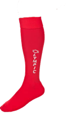 [06/3005/2001-XS] 06/3005 - OLYMPIC SOCK (XS, RED/WHITE)