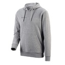 [10/01/06043/GRIJS/WIT/116] 10/01/06043 - TEAM HOODED SWEATER cotton  (116, GRIS/BLANC)