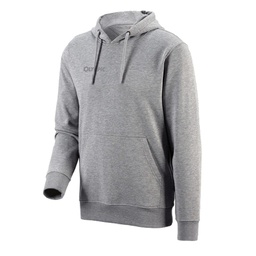[10/01/06043/GRIJS/WIT/116] 10/01/06043 - TEAM HOODED SWEATER cotton  (116, GRIS/BLANC)