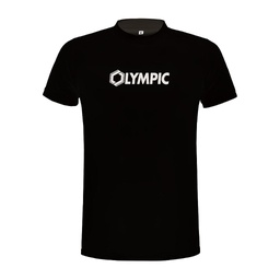 [10/01/09001/1000-116] 10/01/09001 - TEAM T-SHIRT Olympic (116, ZWART)