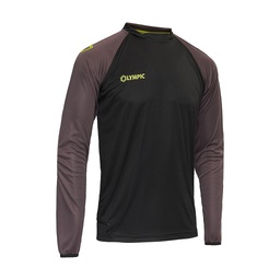 [10/01/02123ZWART/GRIJS-116] 10/01/02123 - ELITE GOALKEEPERSHIRT  (116, NOIR/GRIS)
