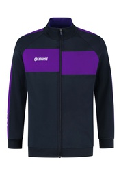 [10/01/00093/NAVY/PAARS/WIT/104] 10/01/00093 CITY TRAINING JACKET (104, MARINE/MAUVE/BLANC)