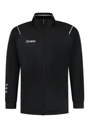 [10/01/00085/1006-104] 10/01/00093 CITY TRAINING JACKET (kopie) (104, ZWART/WIT)