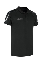 [10/01/090081095-116] 10/01/09008 STRIPED POLO (116, ZWART/ROOD/WIT)