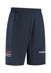 [10/01/100083026-XXL] 10/01/10008 STRIPED TRAININGSHORT (XXL, NAVY/ROOD/WIT)
