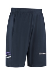 [10/01/10008NAVY/PAARS/WIT-3XL] 10/01/10008 STRIPED TRAININGSHORT (3XL, MARINE/MAUVE/BLANC)