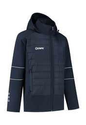 [10/01/01043/116/GRIJS/WIT] 10/01/01043 CITY COACHJACKET (116, GRIS/BLANC)