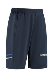 [10/01/100084041-116] 10/01/10008 STRIPED TRAININGSHORT (116, NAVY/KOBALT/BLACN )