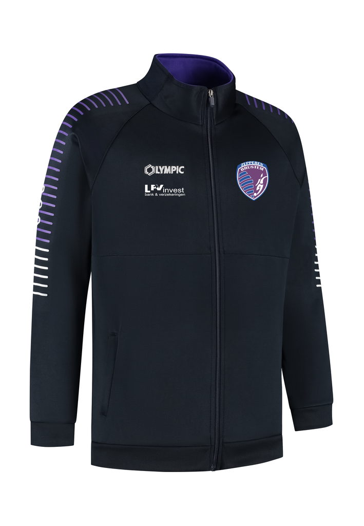 10/01/00084 TRAININGJACKET ZEPPEREN-BRUSTEM