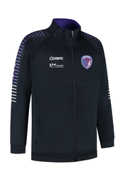 [10/01/00084NAVY/PAARS/WIT-116] 10/01/00084 TRAININGJACKET ZEPPEREN-BRUSTEM (116)
