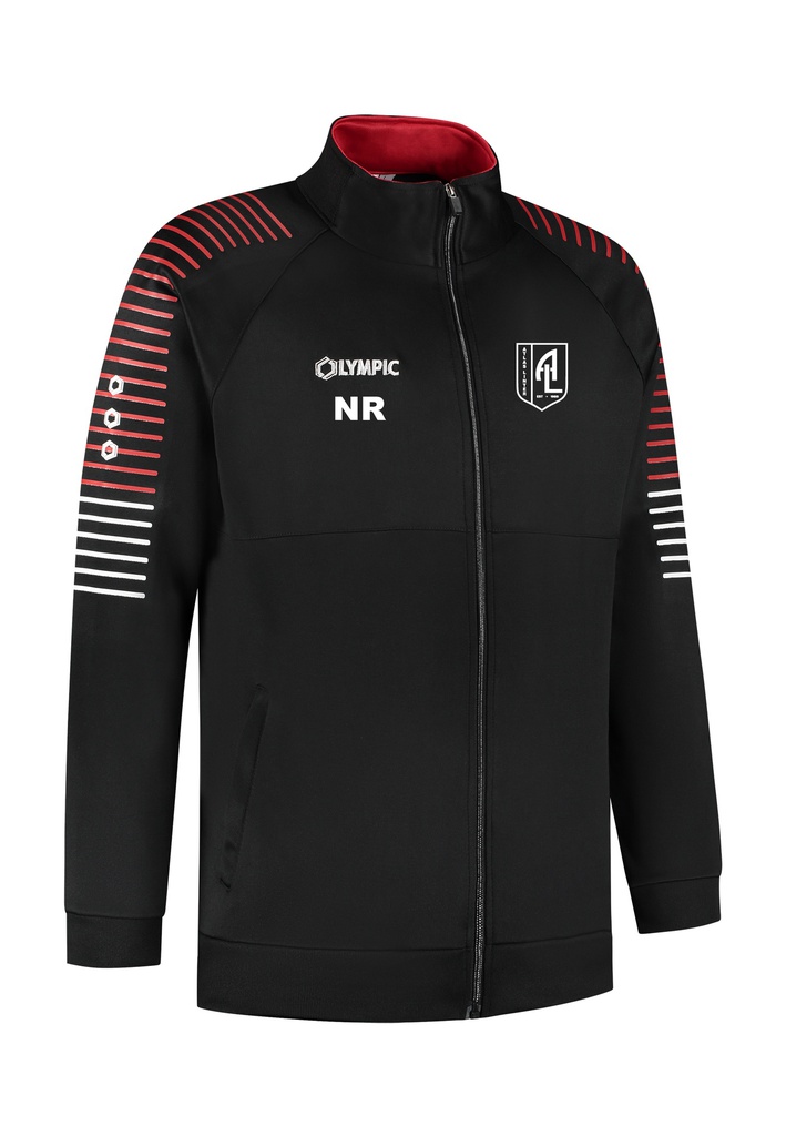 10/01/00084 STRIPED TRAINING JACKET ATLAS LINTER
