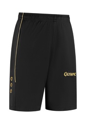 [10/01/1001-116] 10/01/10009 GOLD TRAININGSHORT  (116, ZWART/GOUD)
