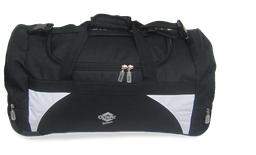 [14/03/00045/3041 - EXTRA LARGE BAG QTY-1006] 14/03/00045/3041 - EXTRA LARGE TAS (ZWART/WIT)